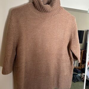 H&M Classic Tan Turtleneck Sweater